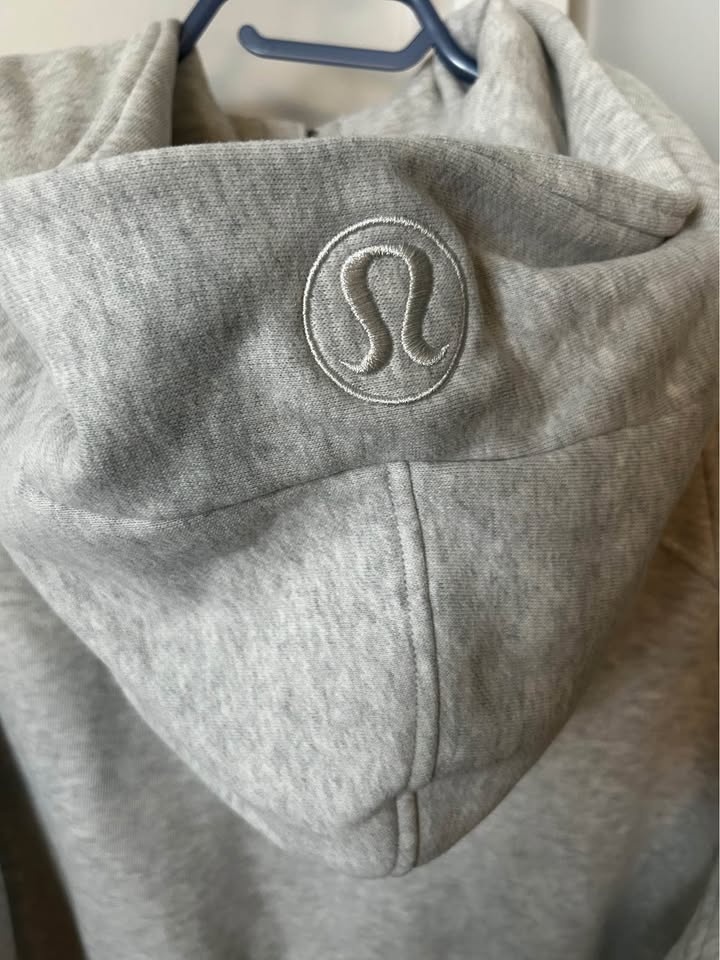 Lulu 🍋 Scuba Oversized Full-Zip Hoodie Size XL-XXL - photo 3