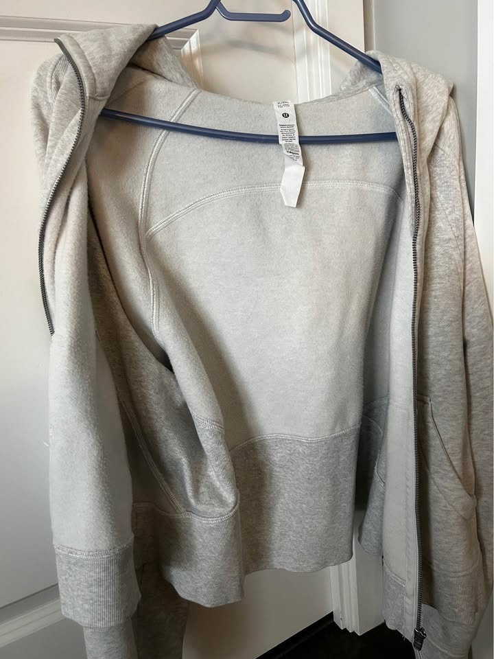 Lulu 🍋 Scuba Oversized Full-Zip Hoodie Size XL-XXL - photo 5