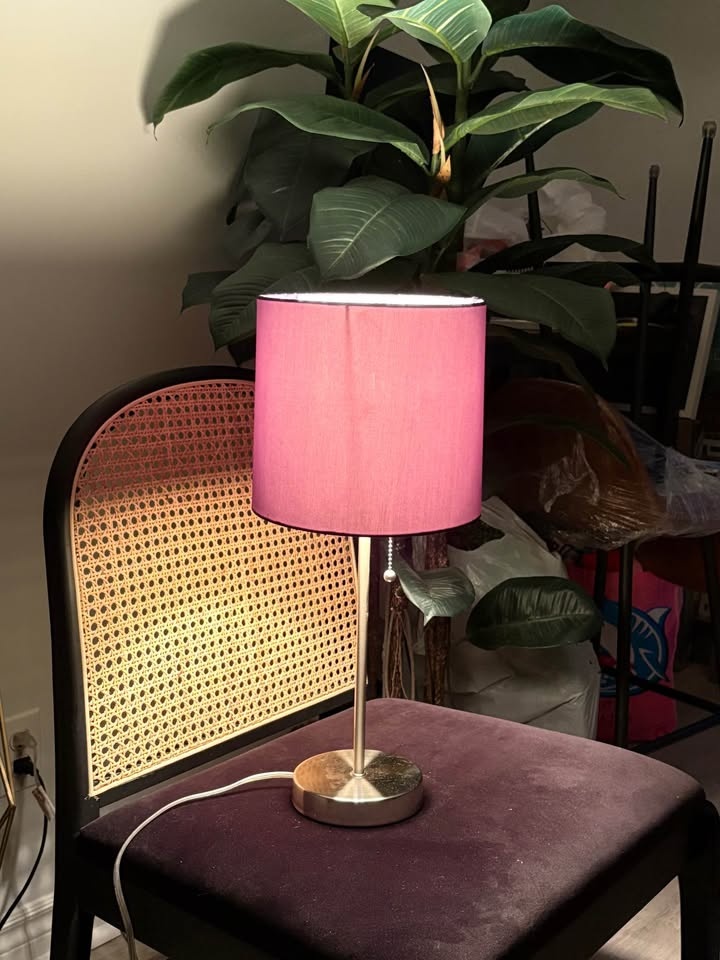 2 Navy Table Lamps 24” x 19.5 - photo 3