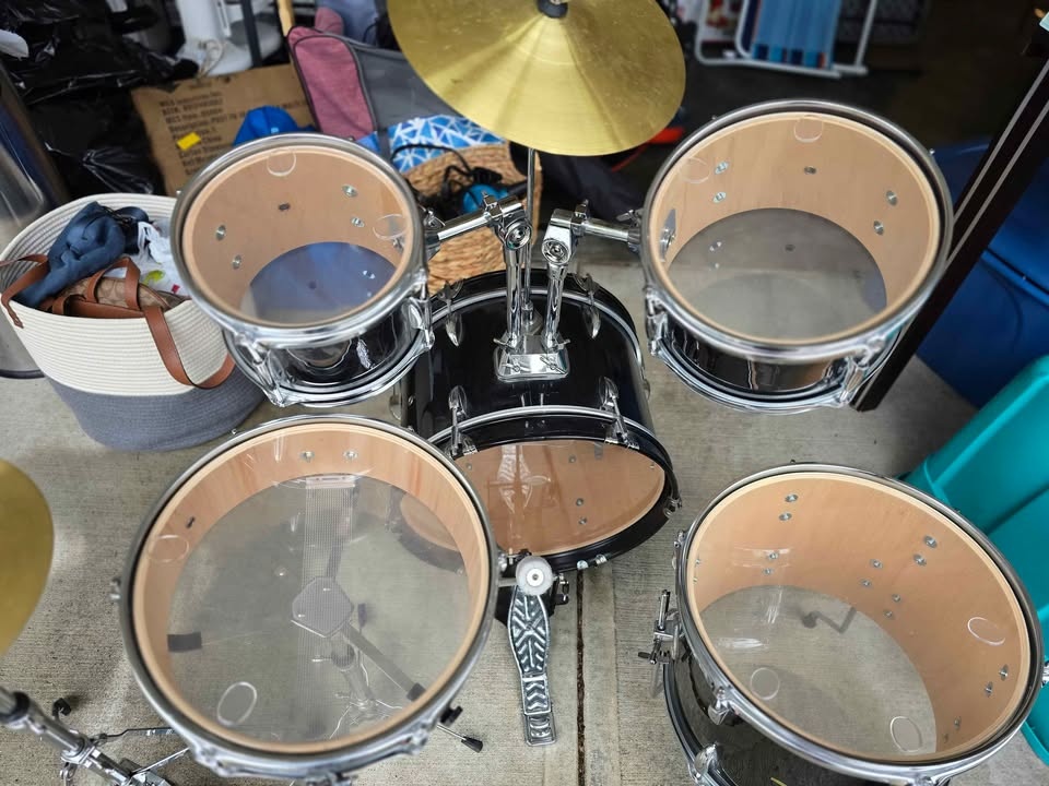 CB Junior Drum Set — Complete Kit — $40 — Pickup Today - photo 4