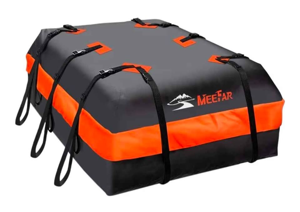 20 cu ft Waterproof Rooftop Cargo Carrier — Like New — $70 - photo 2