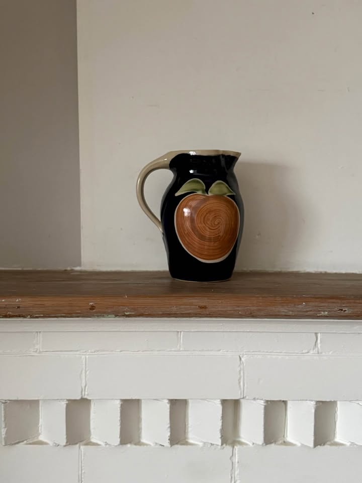 Signed Vintage Swanson Pottery Pitcher / Vase - photo 2