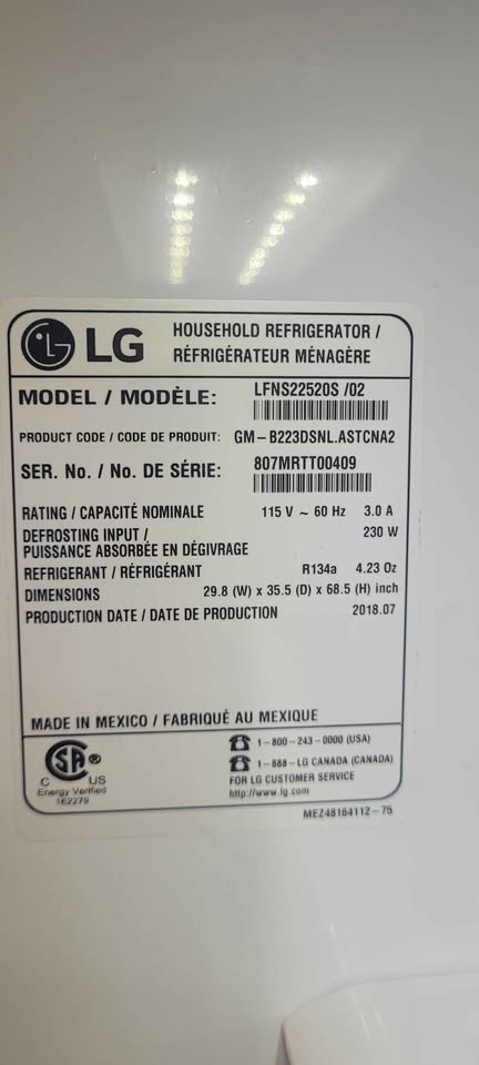 30" French Door Refrigerator, 22 cu. Ft - photo 4