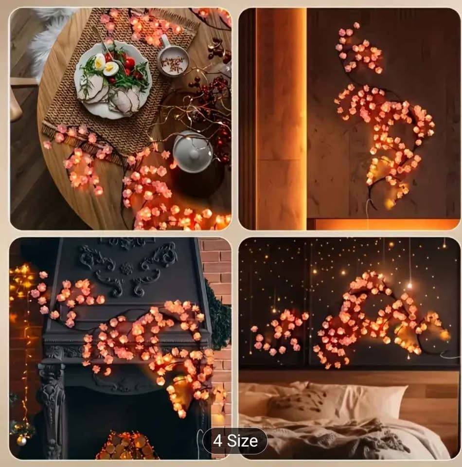 72LEDS Glowing Cherry Blossom Branch Lights - photo 2