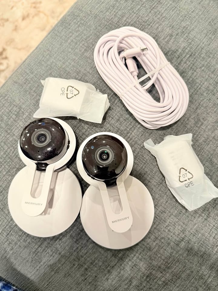 Merkury Indoor Security Cameras (2-Pack)