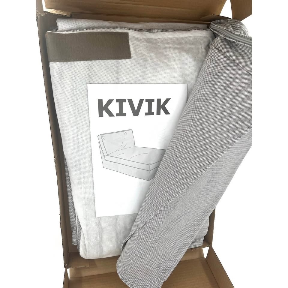 Ikea Kivik Chaise Lounge Cover ORRSTA LIGHT GRAY Brand New! - photo 3