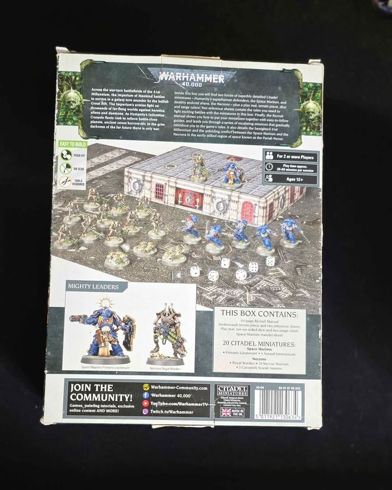 Warhammer 40K Recruit Edition Starter Set – New in Box - photo 2