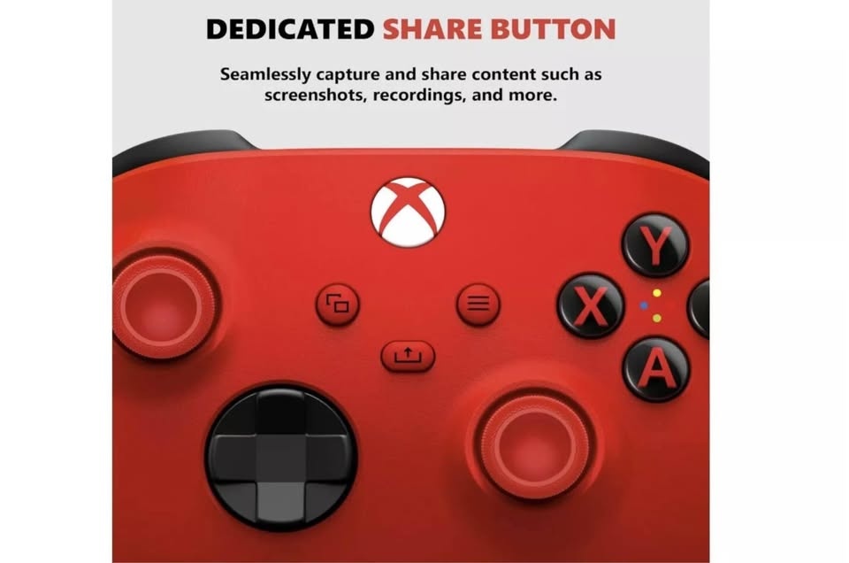 Microsoft Wireless Controller - PULSE RED - photo 4
