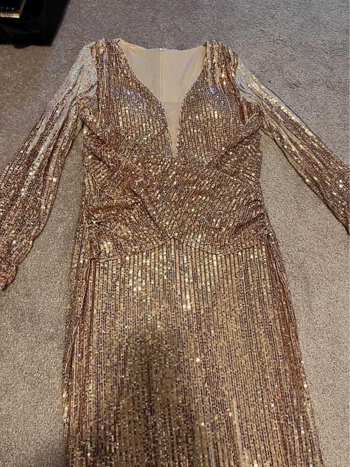 Sequin dress size 8/10 Large - photo 2