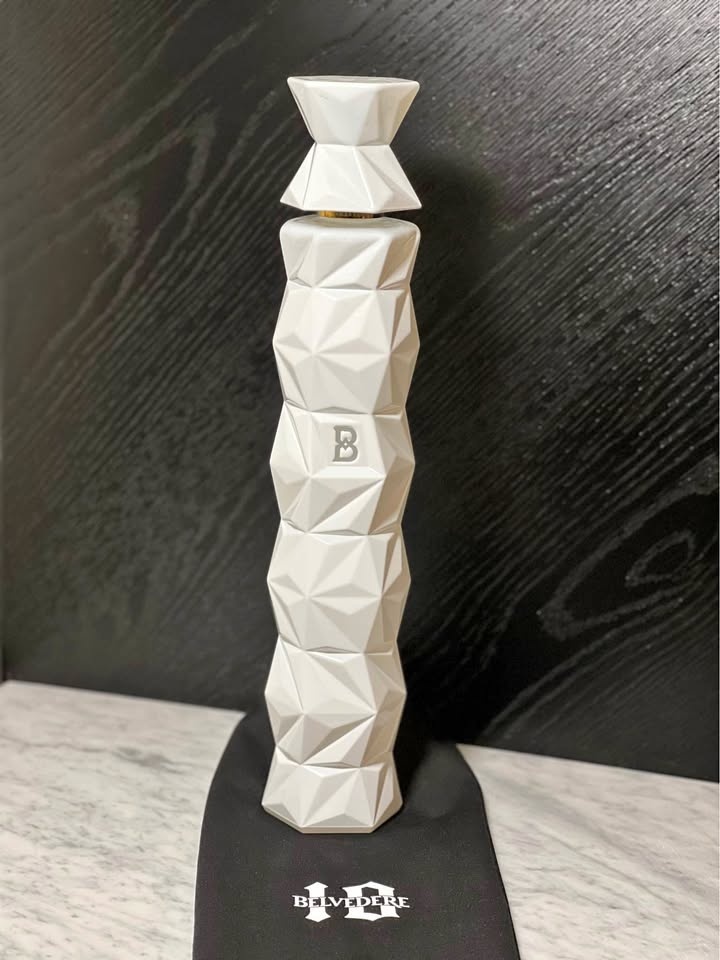 Belvedere 10 Vodka Collectible Luminous Bottle & Bag