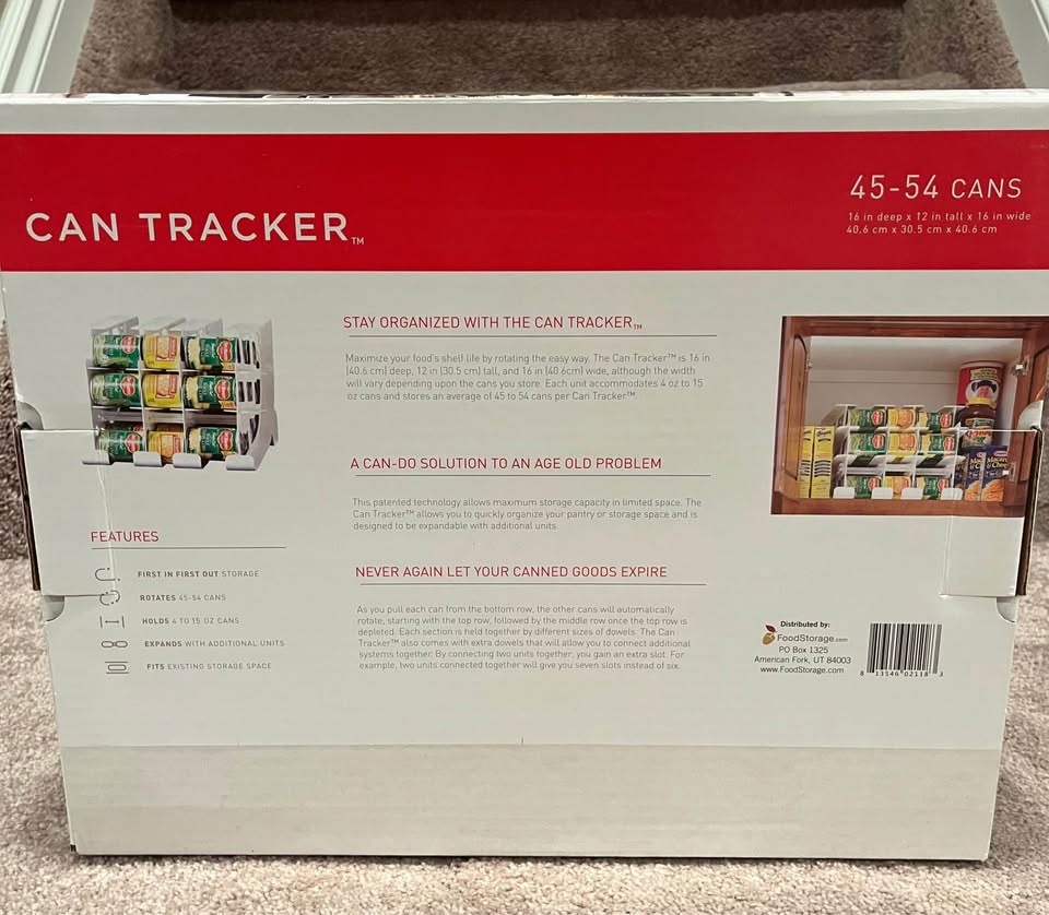 Fifo Can Tracker Organizer - photo 2
