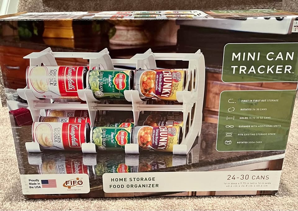 Fifo Mini Can Tracker Organizer