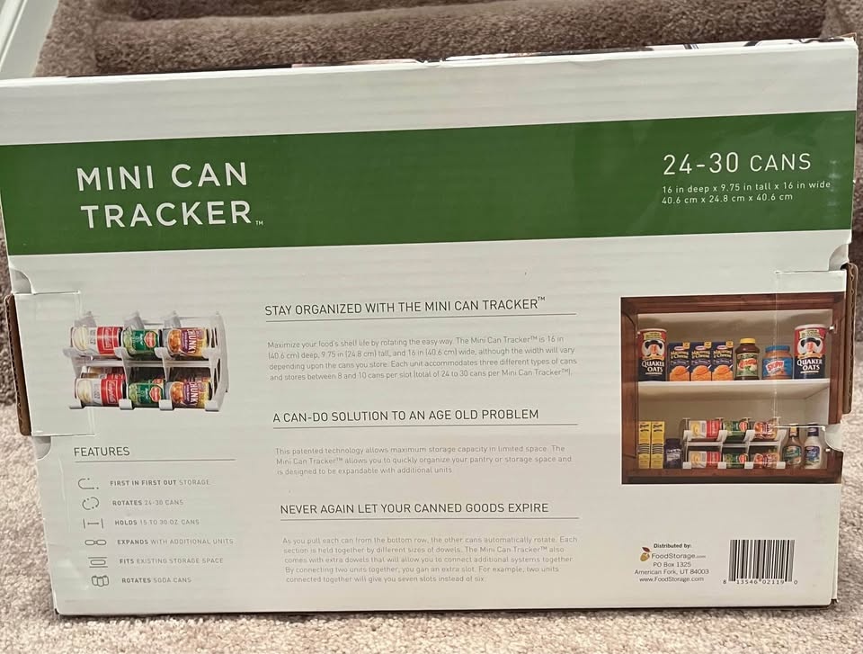 Fifo Mini Can Tracker Organizer - photo 2