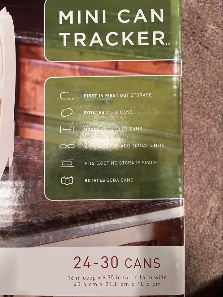 Fifo Mini Can Tracker Organizer - photo 4