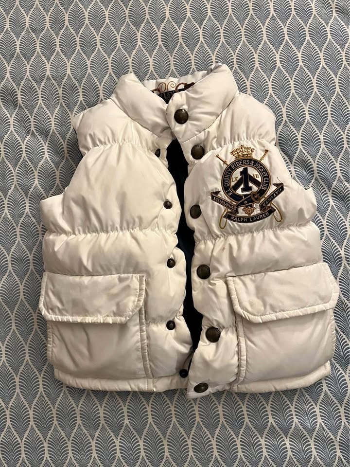 Winter vest for kids 2-4 years old
