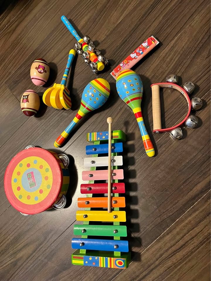 Musical instruments set for young kids