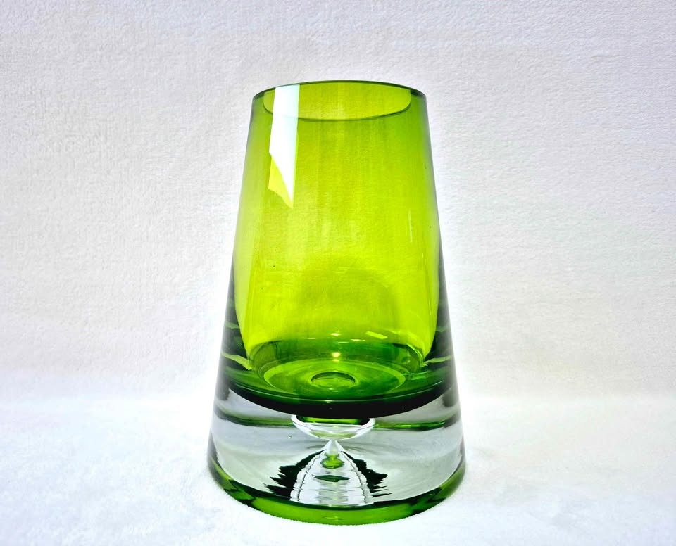 Heavy Krosno Hand Blown Glass $30