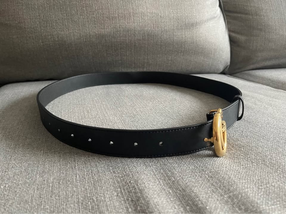 Gucci black leather belt - photo 5
