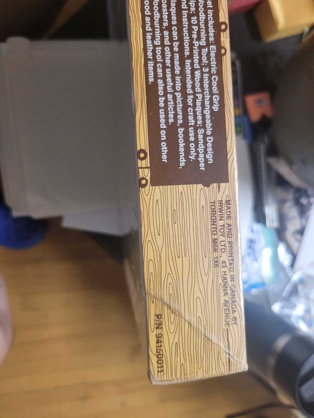 New 1980 Deluxe Woodburning Kit Horse Dog Cat - photo 5