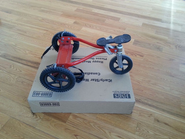 Rare Vintage Child Hand Pulley Tricycle