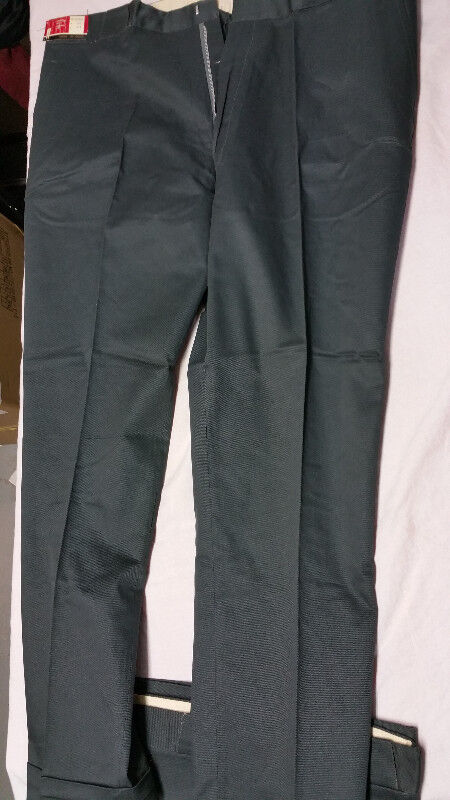 6 vintage man green work Pants 100% Cotton 46 48 Triomphe - photo 4