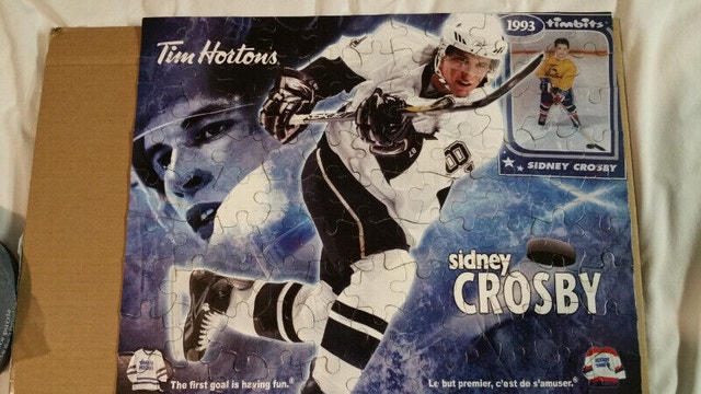 3 Tim Hortons Sidney Crosby Puzzle Tin Box - photo 4