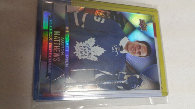 AUSTON MATTHEWS #1 Draft Pick DP-1 Redemption Rookie CARD