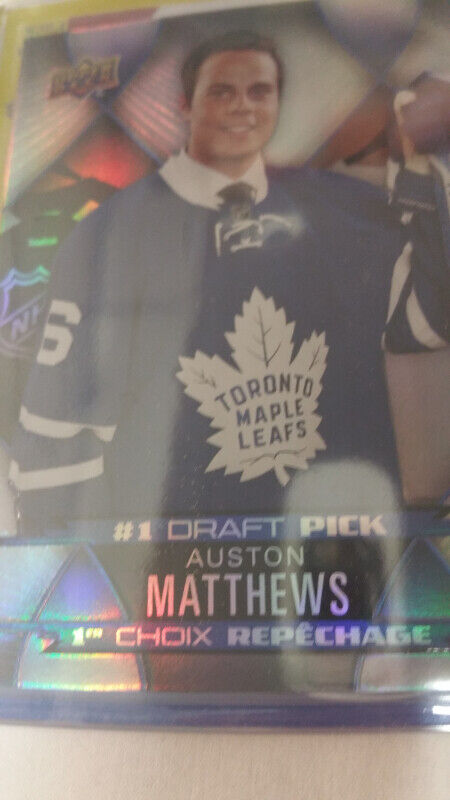AUSTON MATTHEWS #1 Draft Pick DP-1 Redemption Rookie CARD - photo 3
