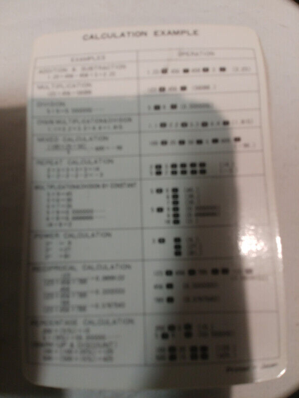 Vintage brand new gold color mini electronic calculator Japan - photo 4