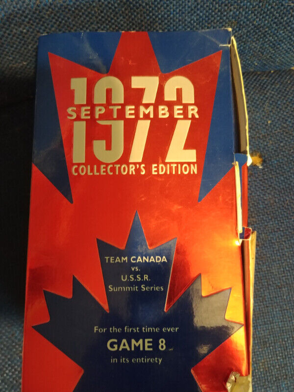 VHS Team Canada V's USSR Hockey 1972 game 8