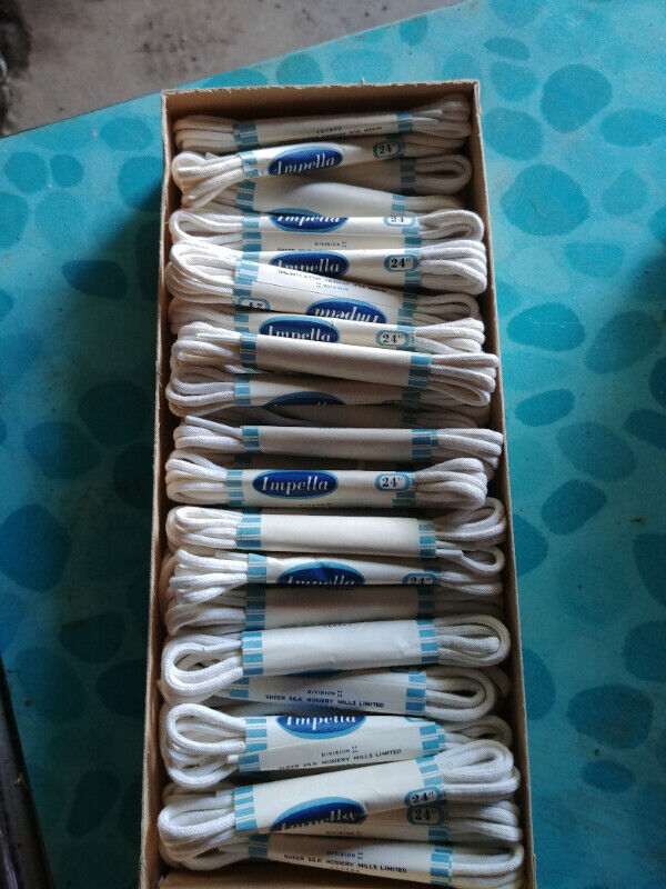 Box of Shoe Lace White Brown 18 24 27 - photo 3