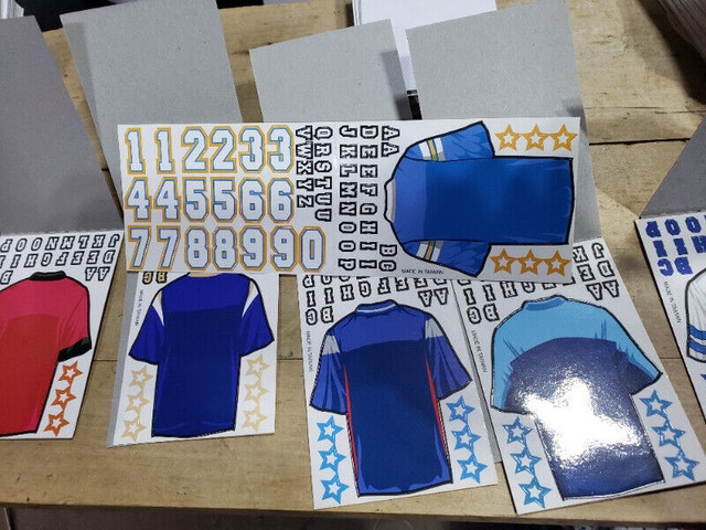 42 New Mix Basketball Jersey Stickers - photo 2