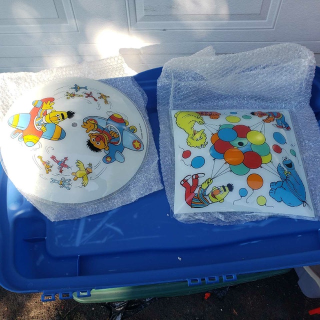 Jim Henson Sesame Street Light Cover glass shade