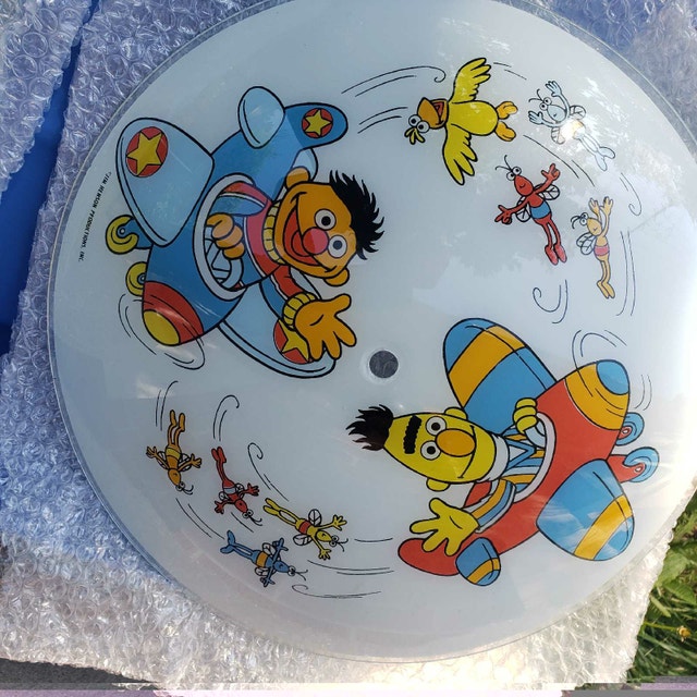 Jim Henson Sesame Street Light Cover glass shade - photo 4