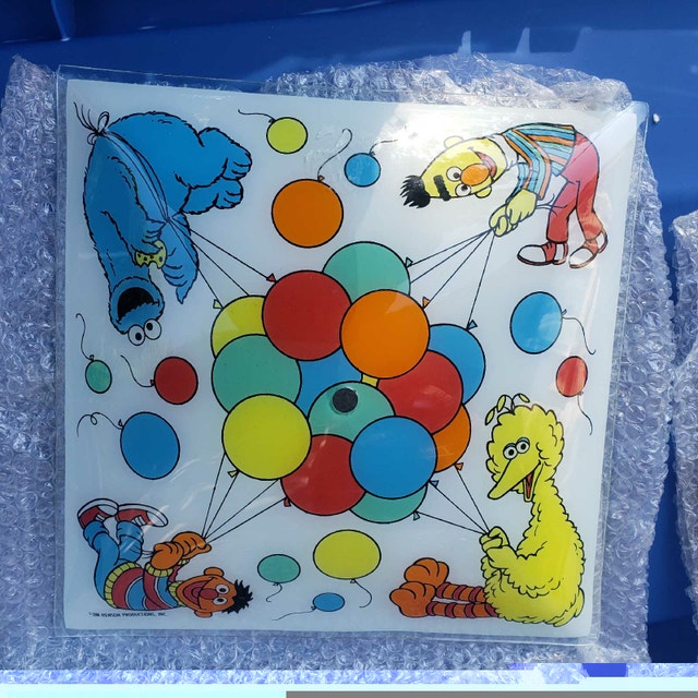 Jim Henson Sesame Street Light Cover glass shade - photo 5