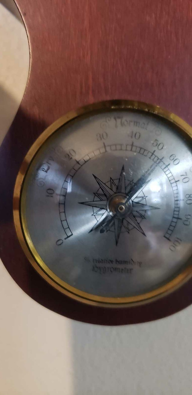 vintage barometer weather station west Germany - photo 3