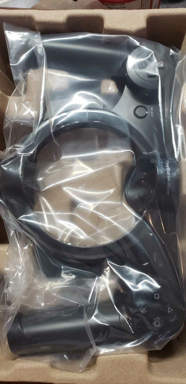 NEW PS3 PLAY STATION 3 MOVE RACING WHEEL NEW - photo 4