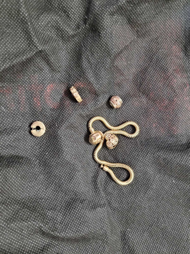 Micheal Hill Gold Diamond Bracelet Emma Reo Charms - photo 4