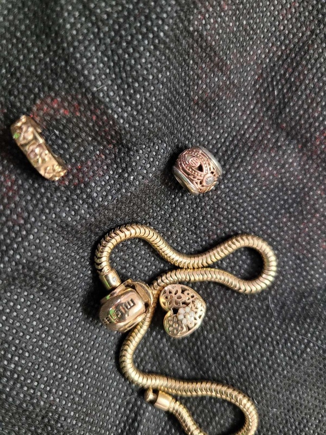 Micheal Hill Gold Diamond Bracelet Emma Reo Charms - photo 5