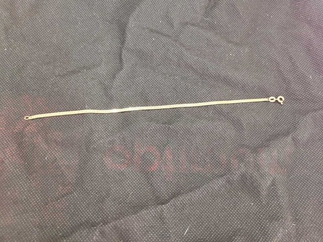 10 kt Yellow Gold Risk Bracelet 7" - photo 3