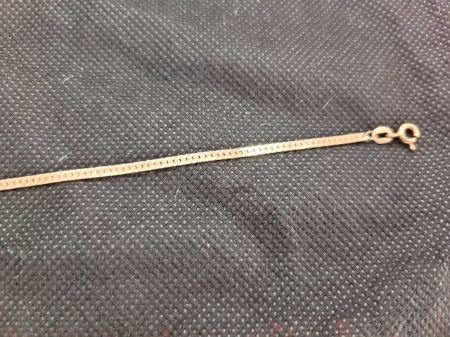 10 kt Yellow Gold Risk Bracelet 7" - photo 4