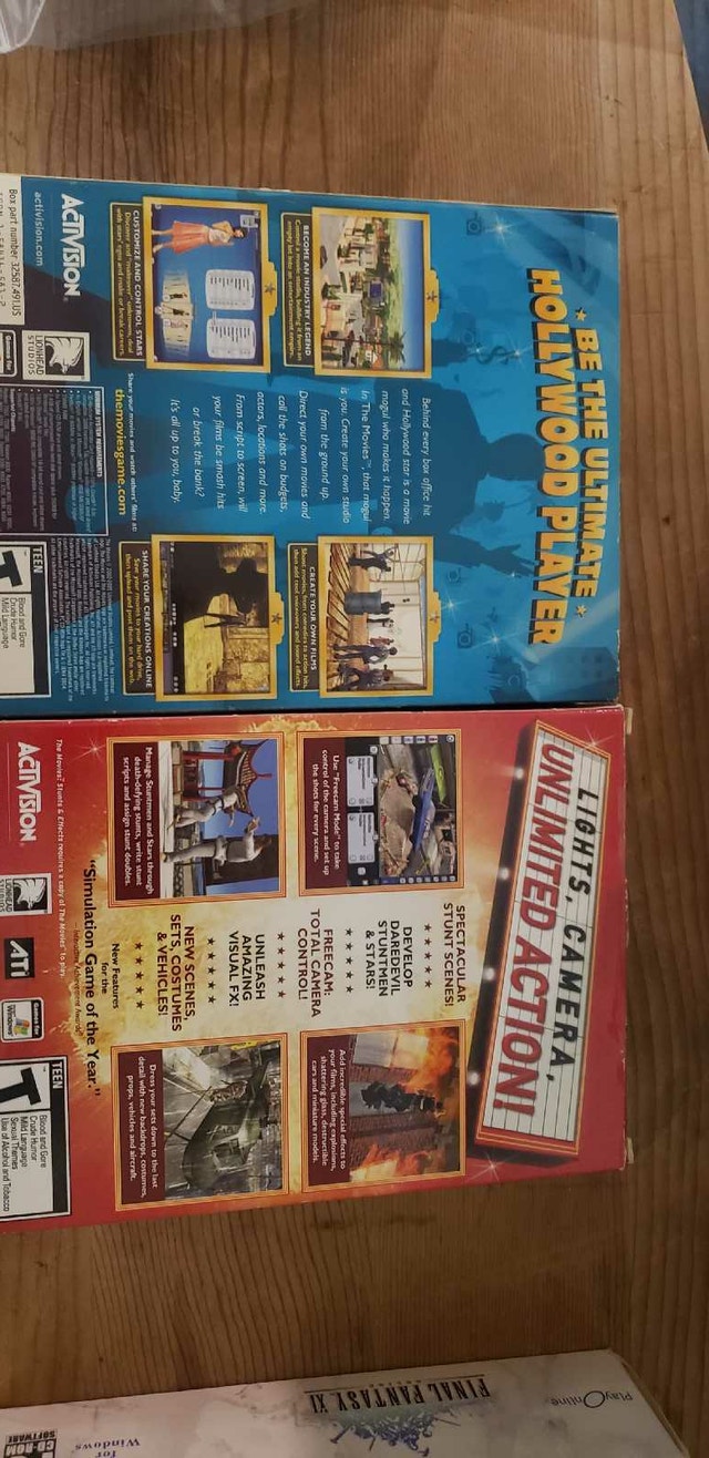 THE MOVIES STUND EFFECTS STUDIO STAR PC CD ROM - photo 2
