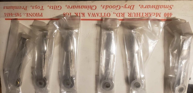 vintage 3 in 1 tobacco sheet pipe cleaning tool store display - photo 3