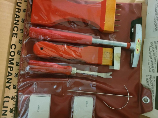 Vintage New set Furniture Re-upholstering Kit - photo 4