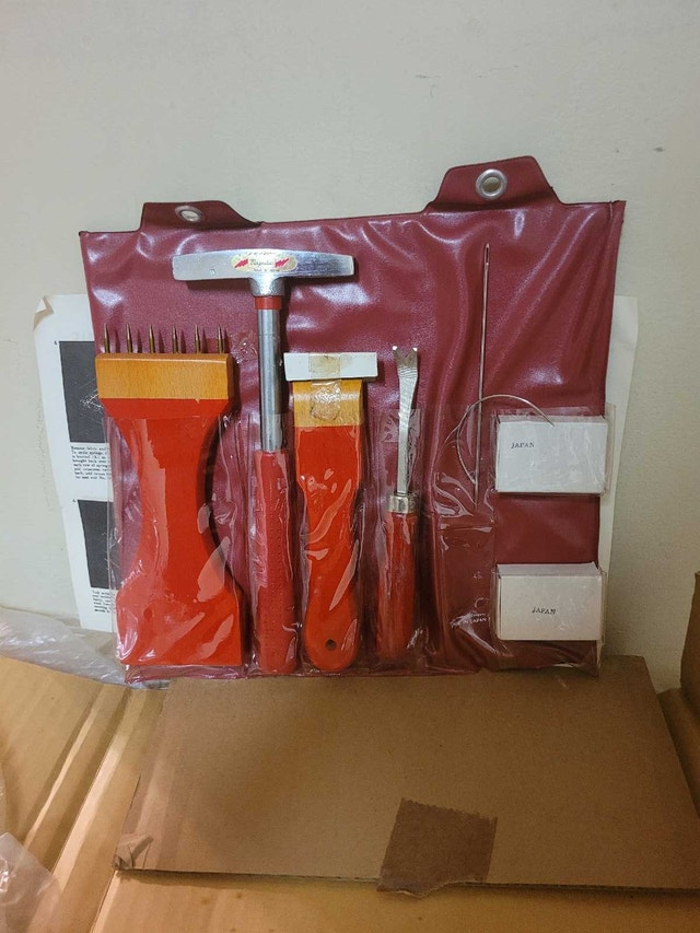 Vintage New set Furniture Re-upholstering Kit - photo 5