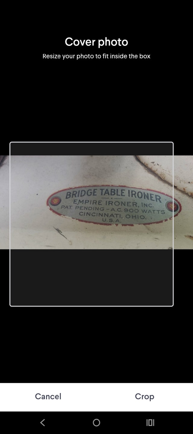 BRIDGE EMPIRE ELECTRIC TABLE CLOTHING IRONER IRON - photo 5