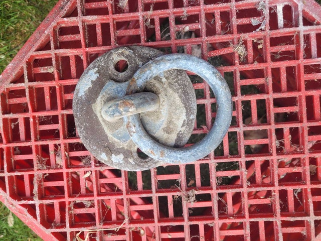 COW HORSE mooring ring or hitching ring anchor FARM EQUIPMENT - photo 2