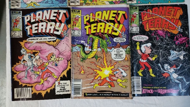 12 Star Comic 1985-1986 PLANET TERRY 1 to 12 - photo 3