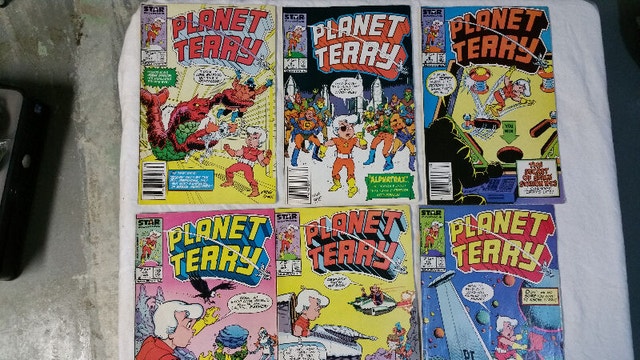 12 Star Comic 1985-1986 PLANET TERRY 1 to 12 - photo 4