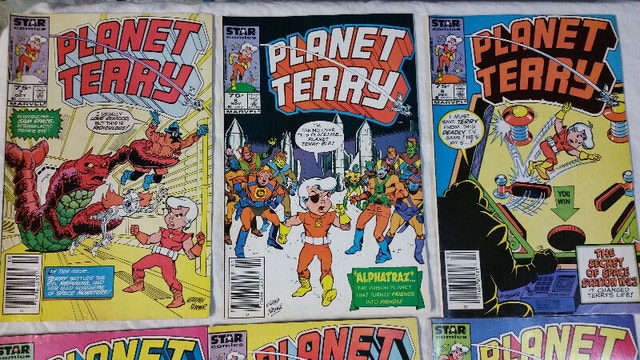 12 Star Comic 1985-1986 PLANET TERRY 1 to 12 - photo 5